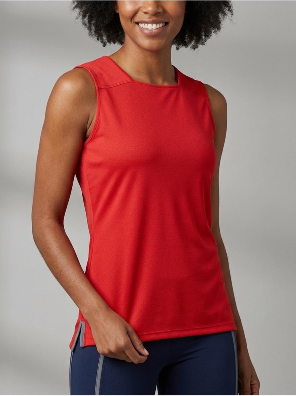 Marmot Red Athletic Tank